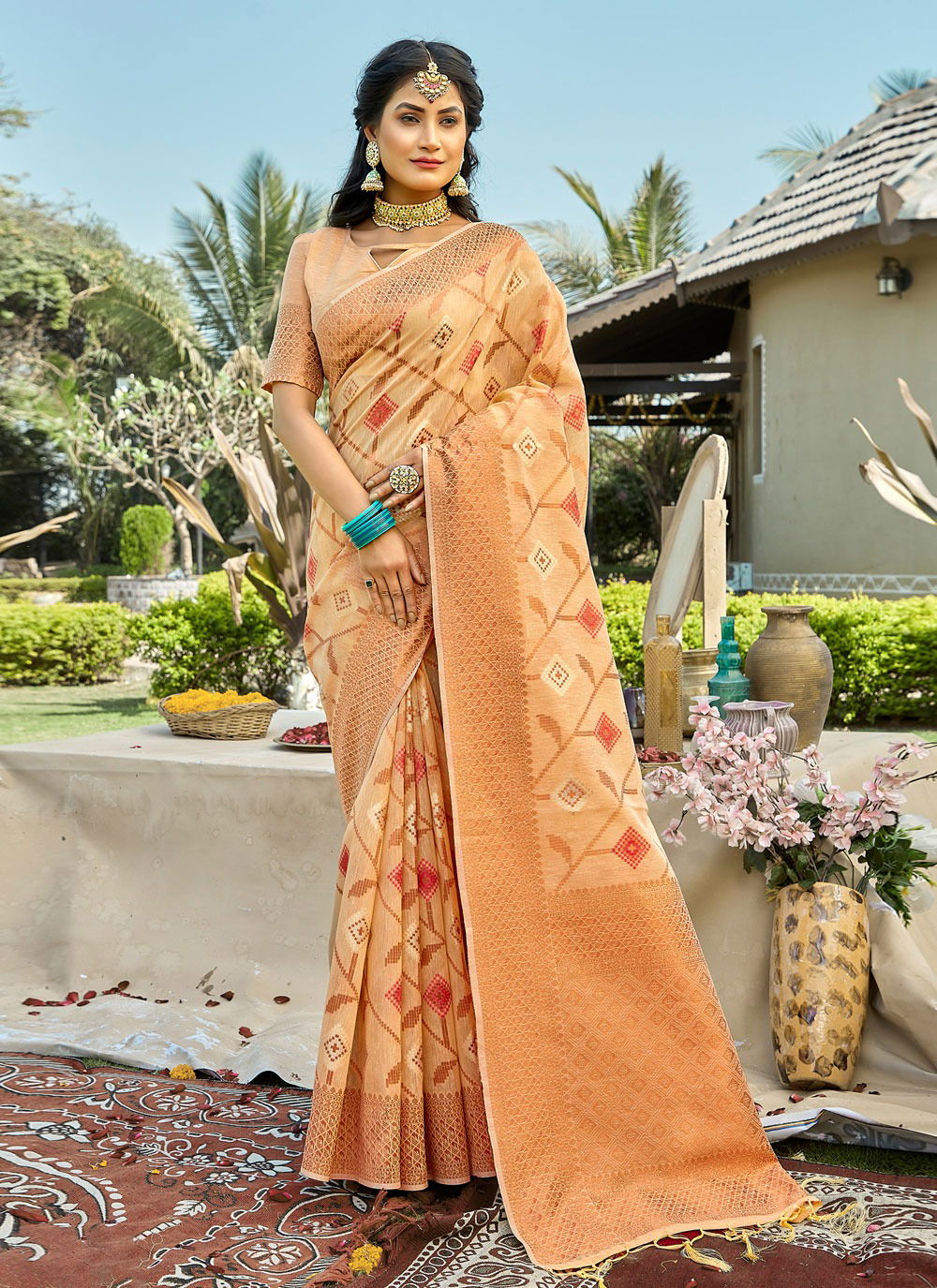 Roop Milan By Bunawat 1001-1006 Designer Sarees Catalog